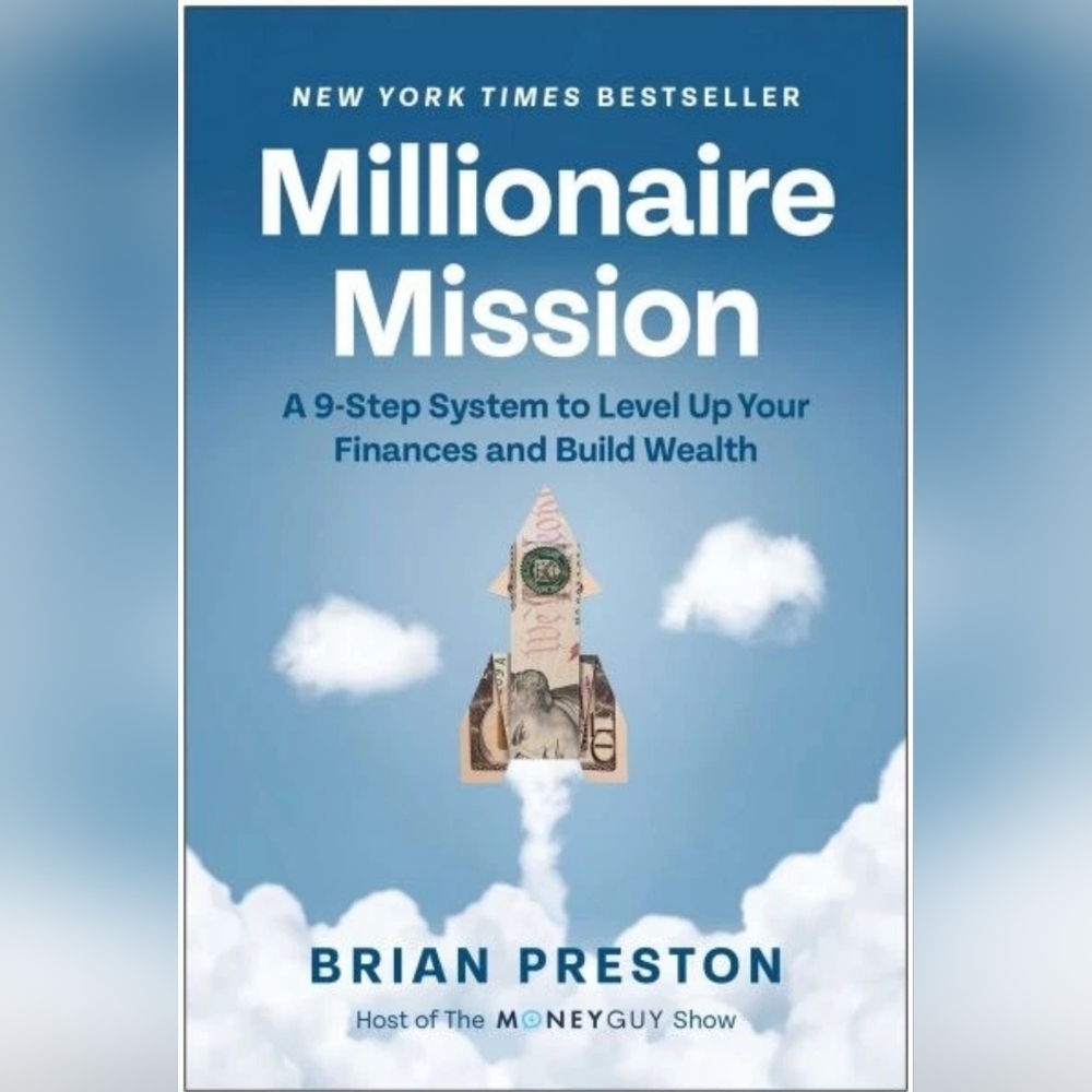 HARDCOVER MISSION MILLIONAIRE Book. NWT